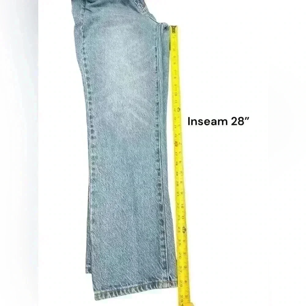 Pacsun Medium Blue Mom Jean 25” - Picture 3 of 9
